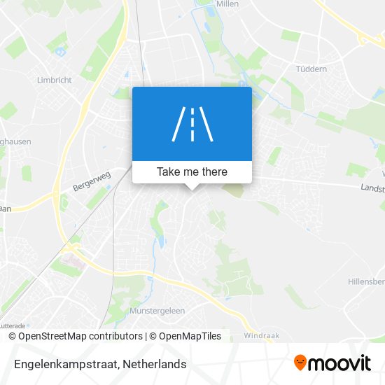 Engelenkampstraat Karte