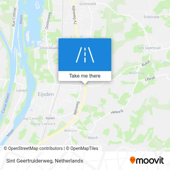 Sint Geertruiderweg map