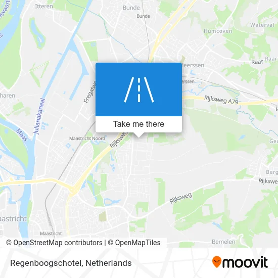 Regenboogschotel map