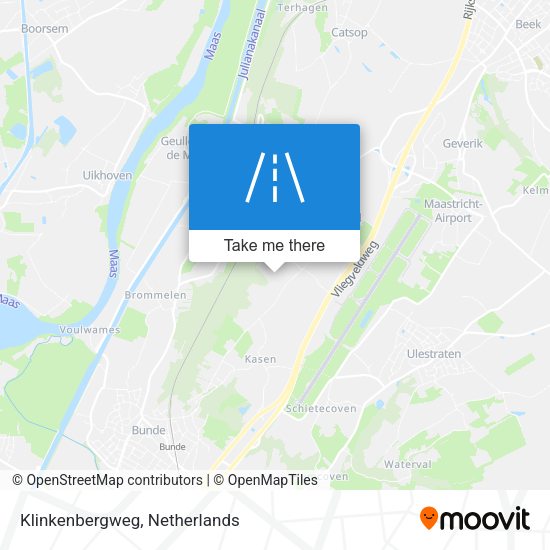 Klinkenbergweg map