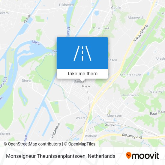 Monseigneur Theunissenplantsoen map