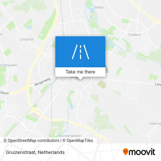 Gruizenstraat map
