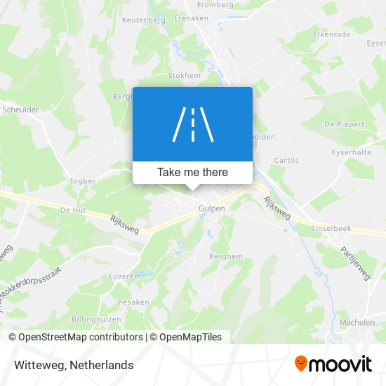 Witteweg map