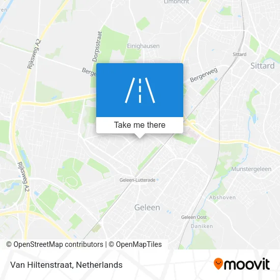 Van Hiltenstraat map