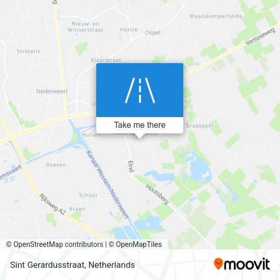 Sint Gerardusstraat map