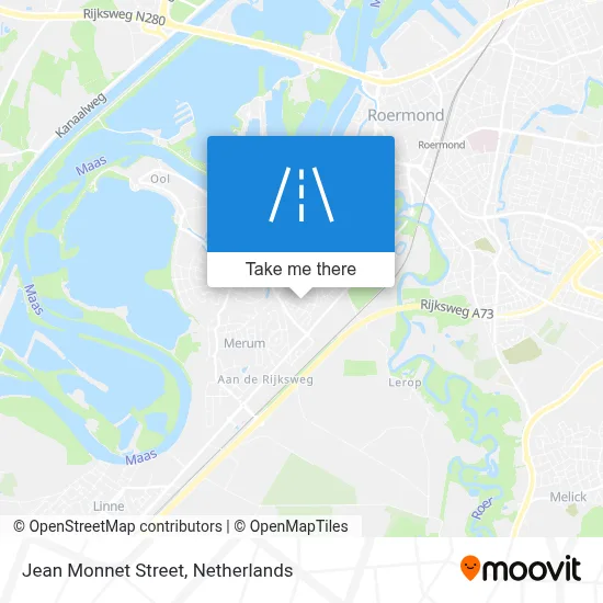 Jean Monnetstraat map