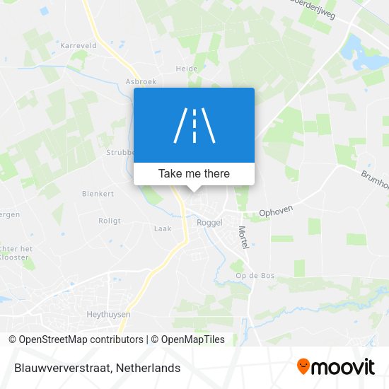 Blauwververstraat map