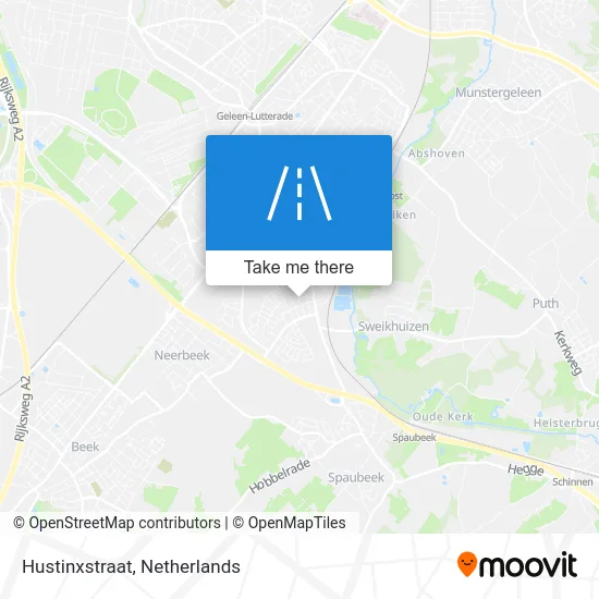 Hustinxstraat map
