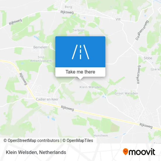 Klein Welsden map