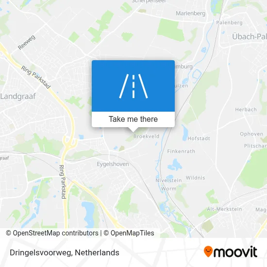 Dringelsvoorweg map