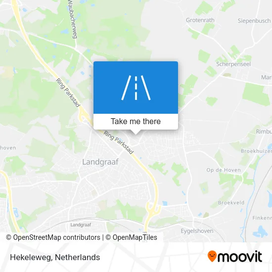 Hekeleweg map