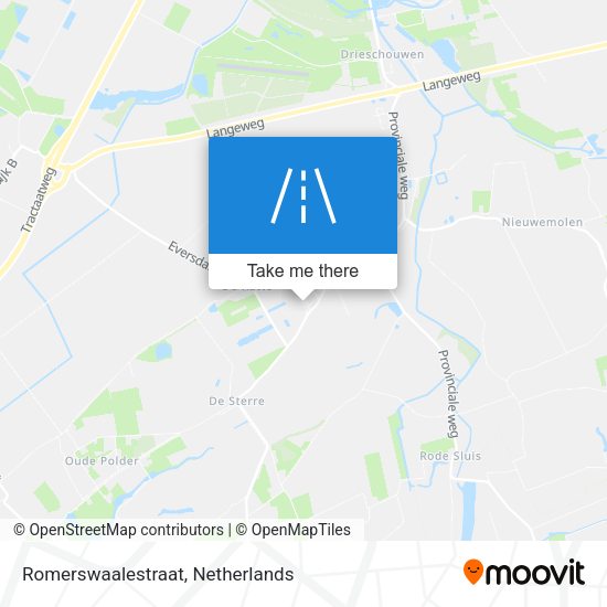 Romerswaalestraat map