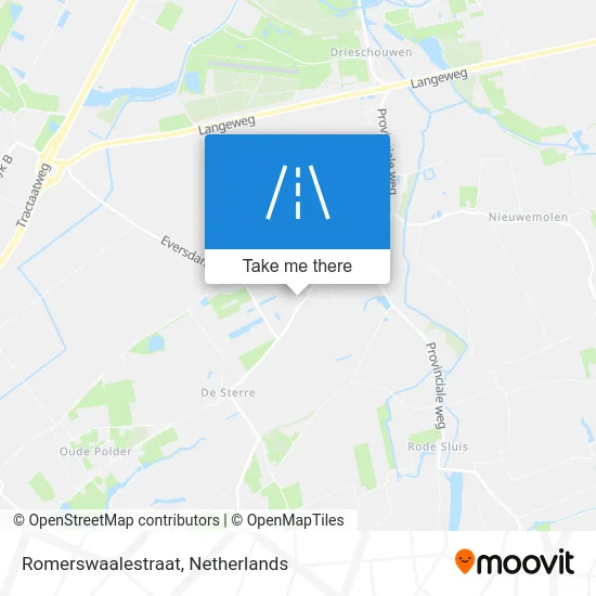 Romerswaalestraat map