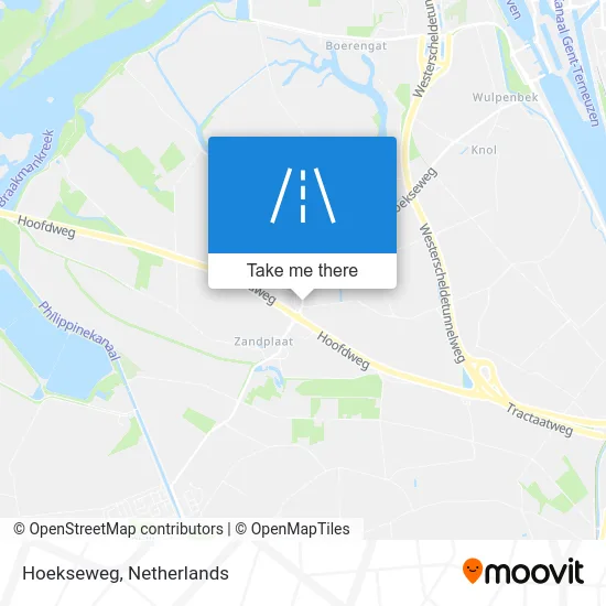 Hoekseweg map
