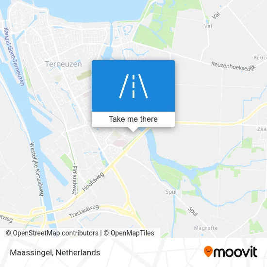 Maassingel map