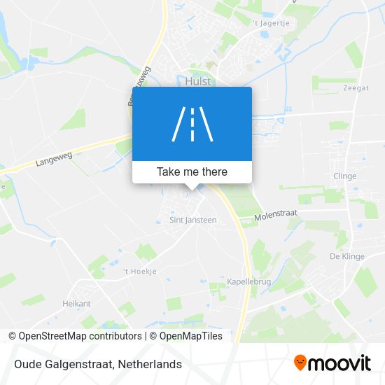 Oude Galgenstraat map
