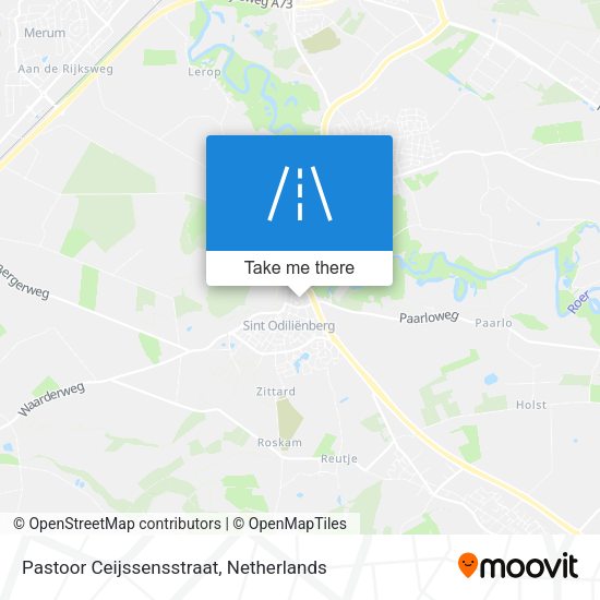 Pastoor Ceijssensstraat map