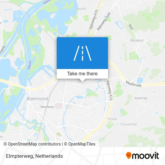 Elmpterweg map