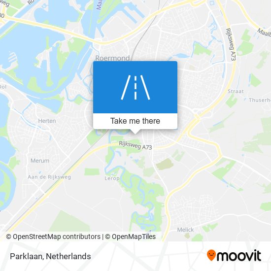 Parklaan map