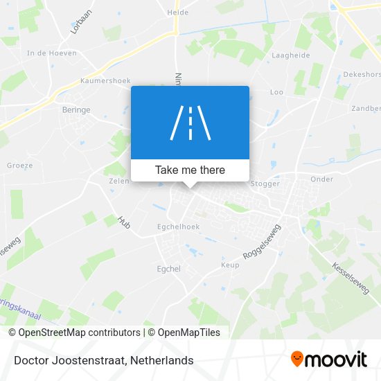 Doctor Joostenstraat map