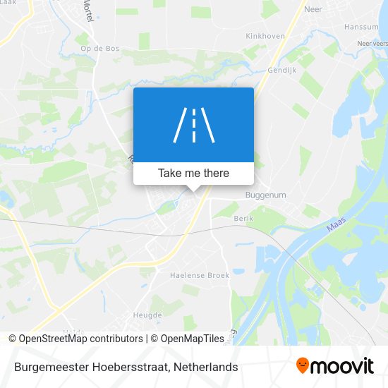 Burgemeester Hoebersstraat map
