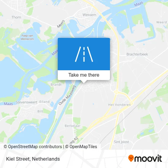 Kielstraat map