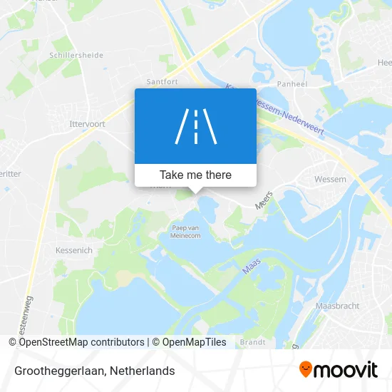 Grootheggerlaan Karte