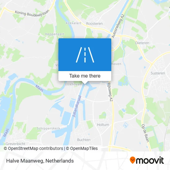 Halve Maanweg map