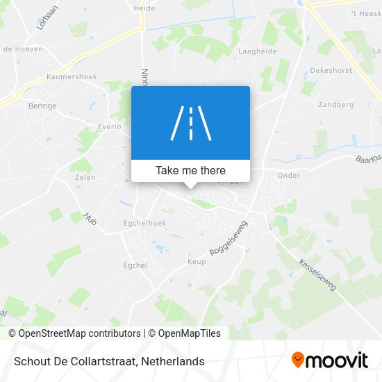 Schout De Collartstraat map