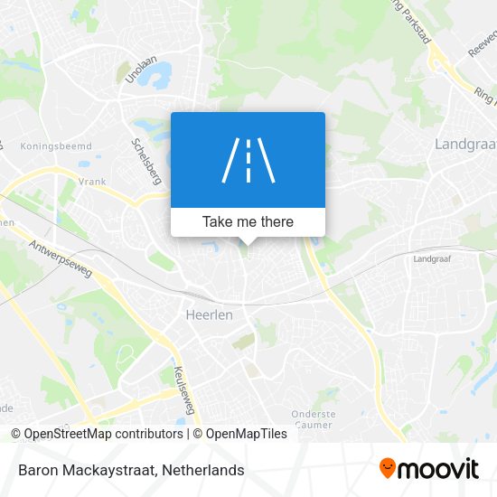 Baron Mackaystraat map