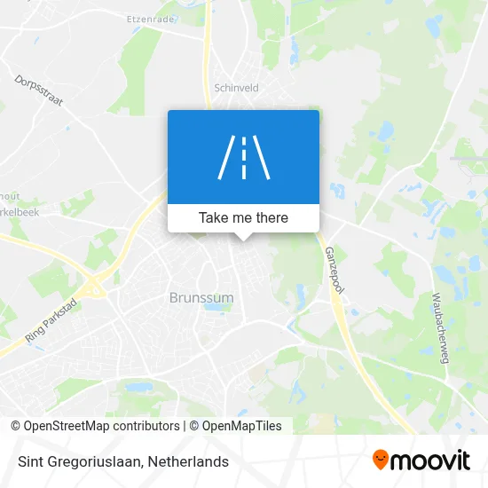 Sint Gregoriuslaan map