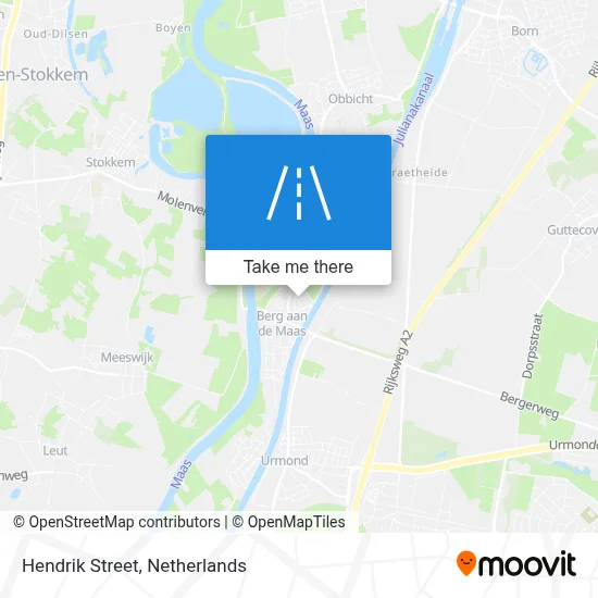 Hendrikstraat map