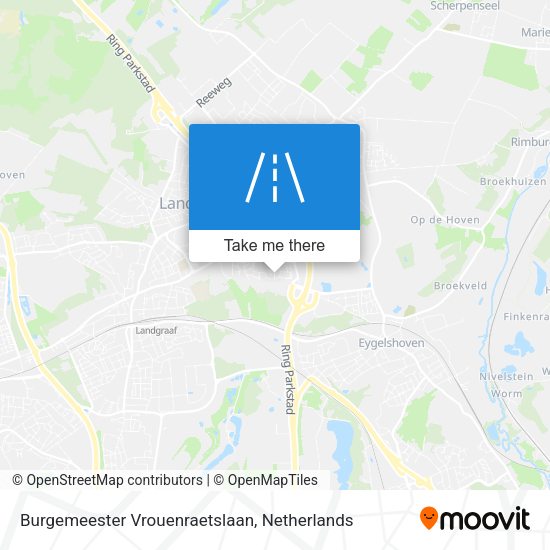 Burgemeester Vrouenraetslaan map