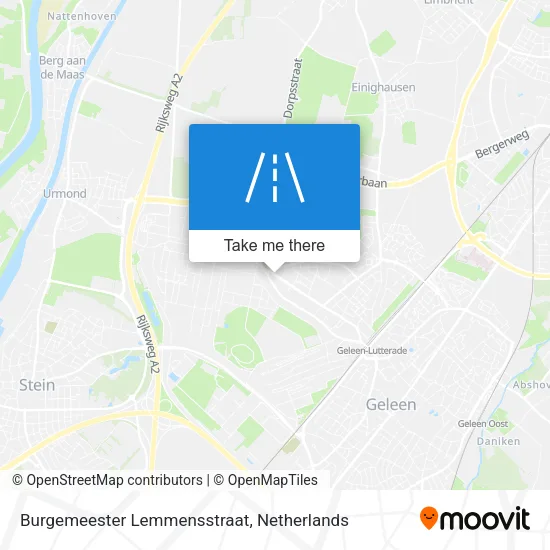 Burgemeester Lemmensstraat map