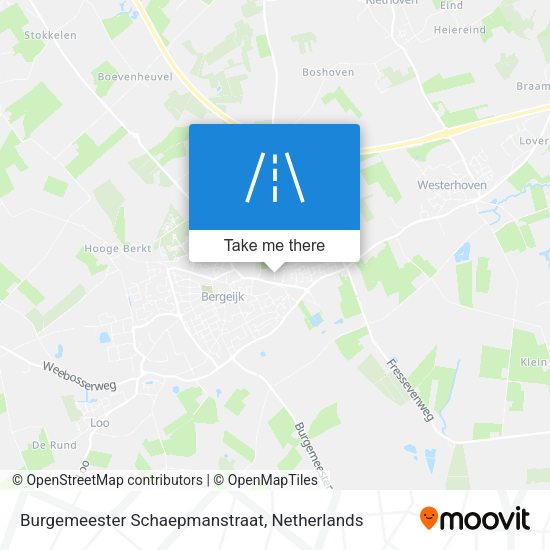 Burgemeester Schaepmanstraat map