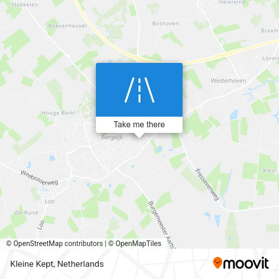 Kleine Kept map