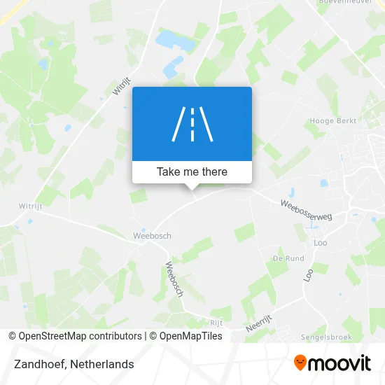 Zandhoef map