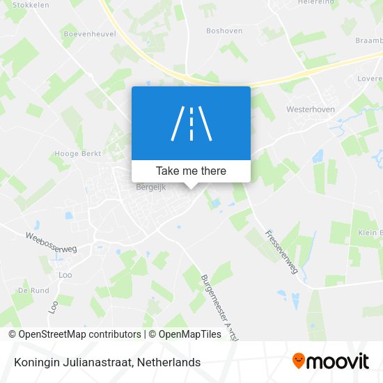 Koningin Julianastraat map