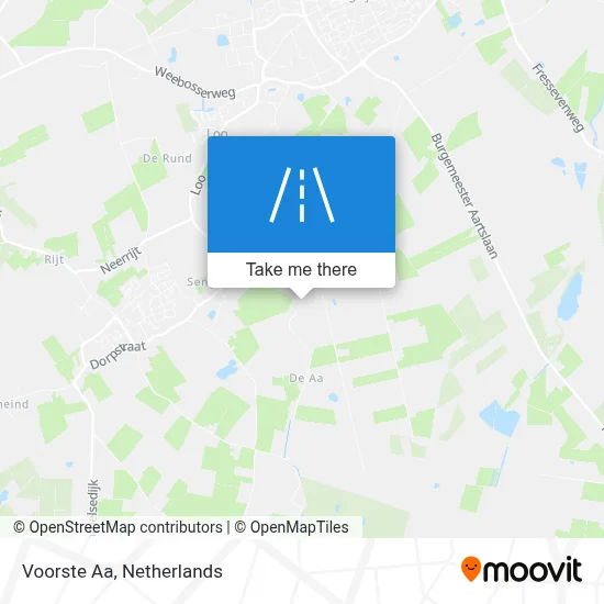 Voorste Aa map