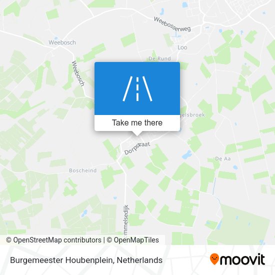 Burgemeester Houbenplein map