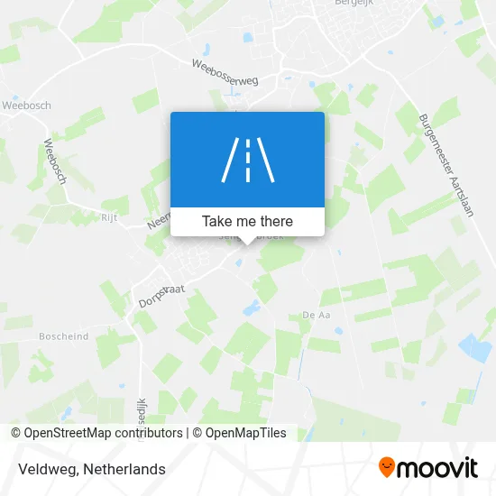 Veldweg map