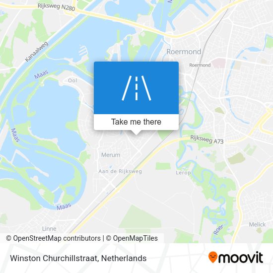 Winston Churchillstraat map
