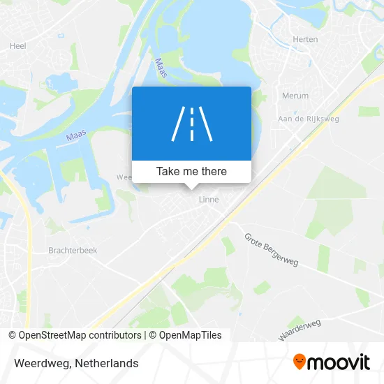 Weerdweg map
