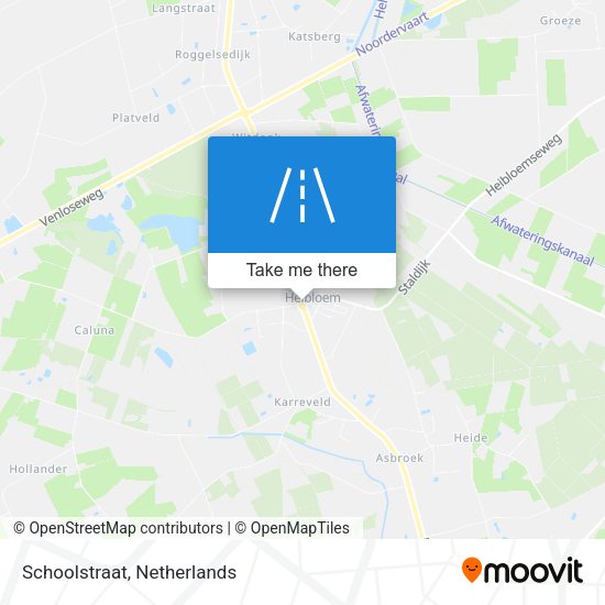 Schoolstraat map