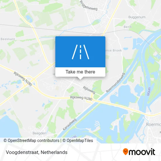 Voogdenstraat map