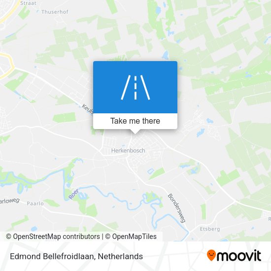 Edmond Bellefroidlaan map