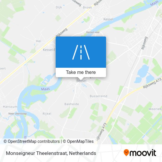 Monseigneur Theelenstraat map