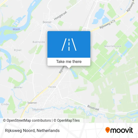 Rijksweg Noord map