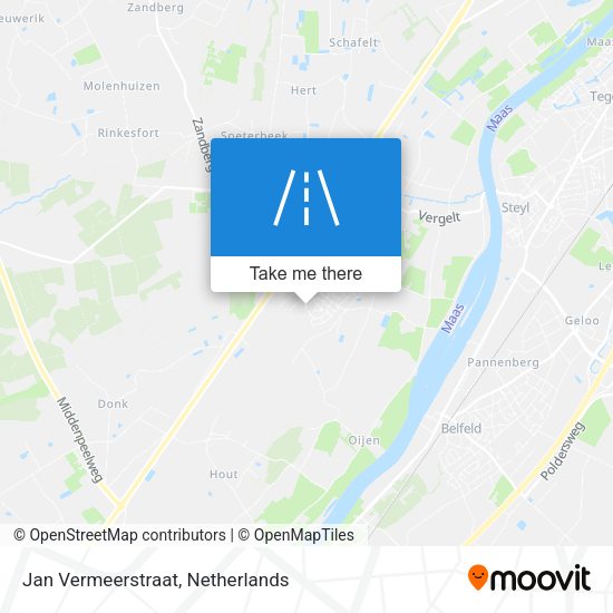 Jan Vermeerstraat map