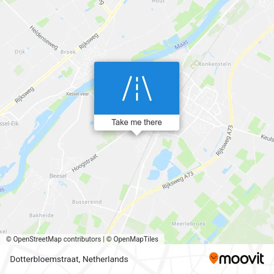 Dotterbloemstraat map